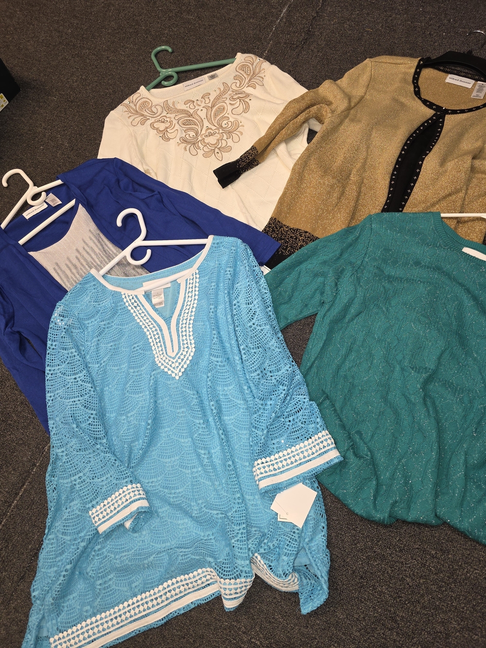 NWT Bundle Of 5 Vintage Alfred Dunner Sweaters